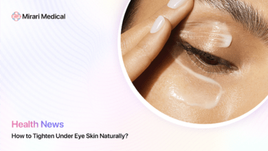 How To Tighten Under Eye Skin Naturally