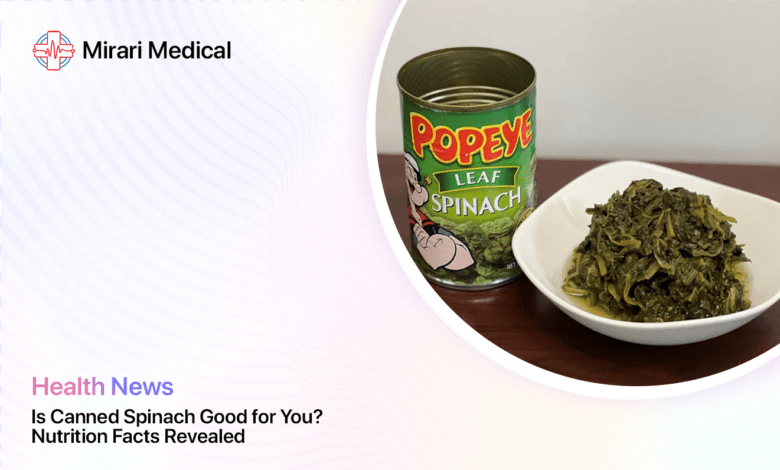 Is Canned Spinach Nutrition