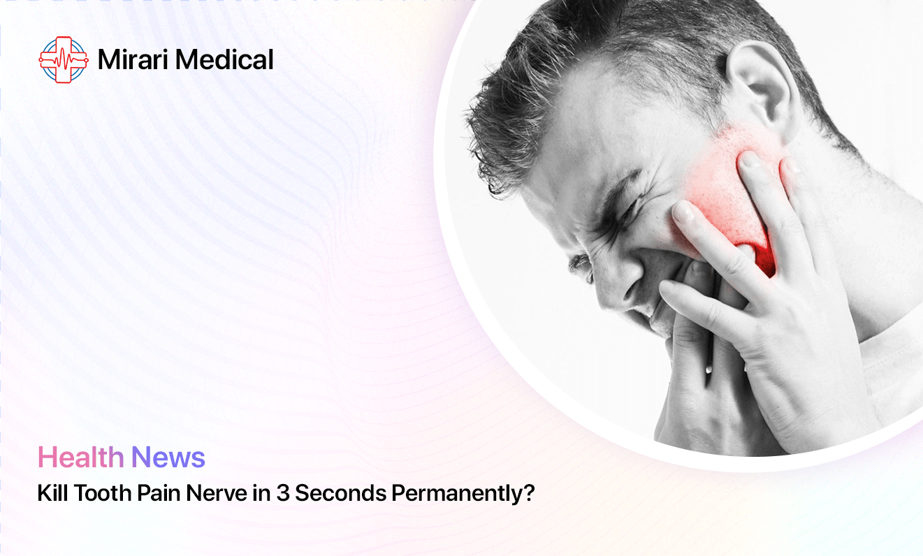 Kill Tooth Pain Nerve In 3 Seconds Permanently