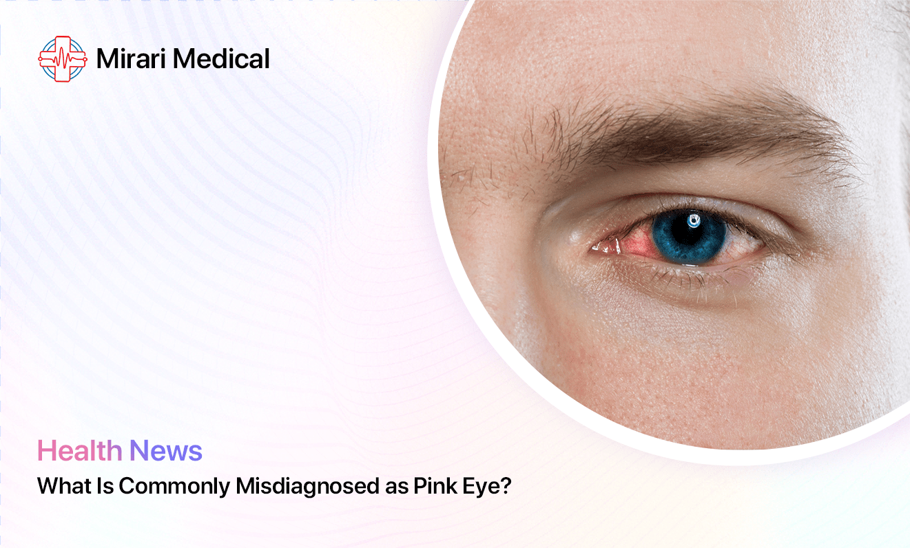 What Is Commonly Misdiagnosed As Pink Eye