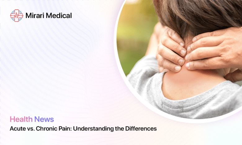 Acute Pain Vs Chronic